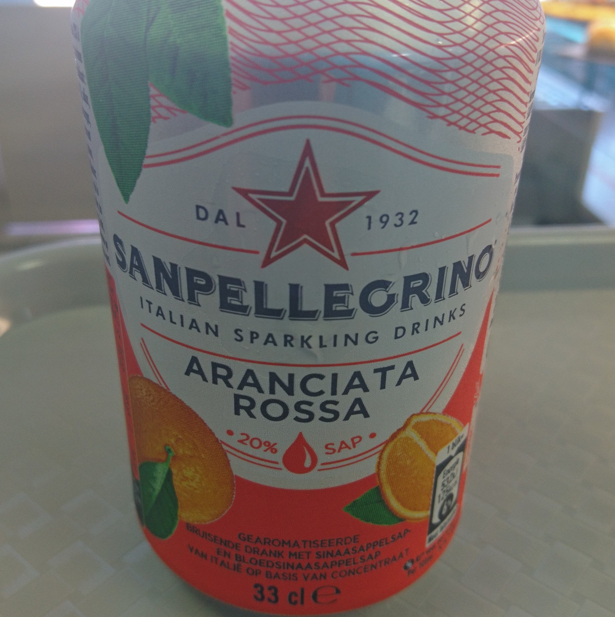 Sanpellegrino orange sanguine 33 cl