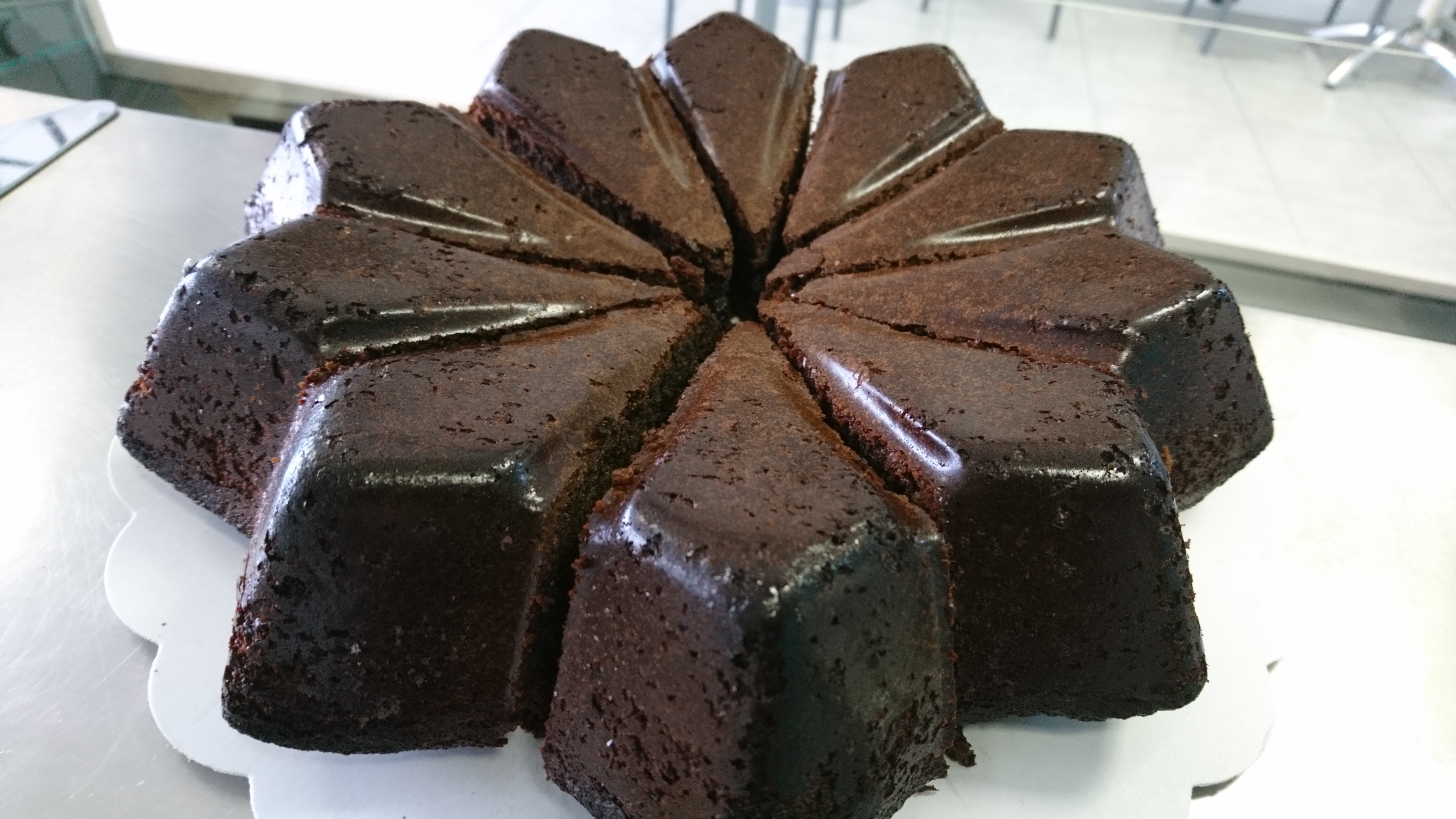 Gâteau  chocolat bananes 